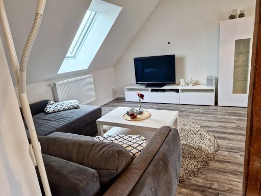 Wohnstube mit TV für gemütliche Stunden