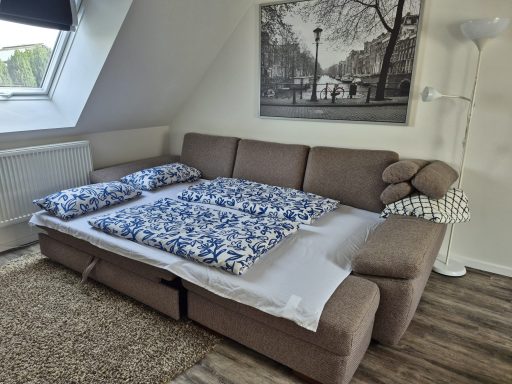 Gemütliches ausziehbares Sofa Schlafcouch